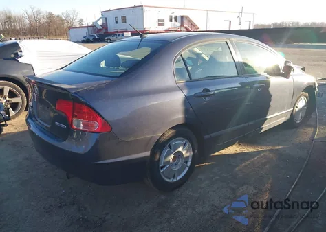 2008 Honda Civic Hybrid z USA, uszkodzony, nr VIN JHMFA36248S023099